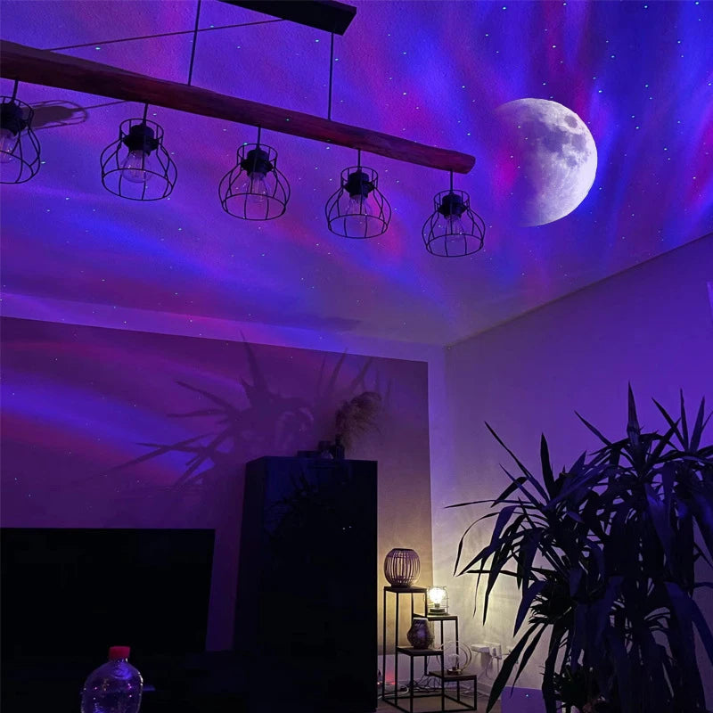Aurora Borealis Galaxy Night Light