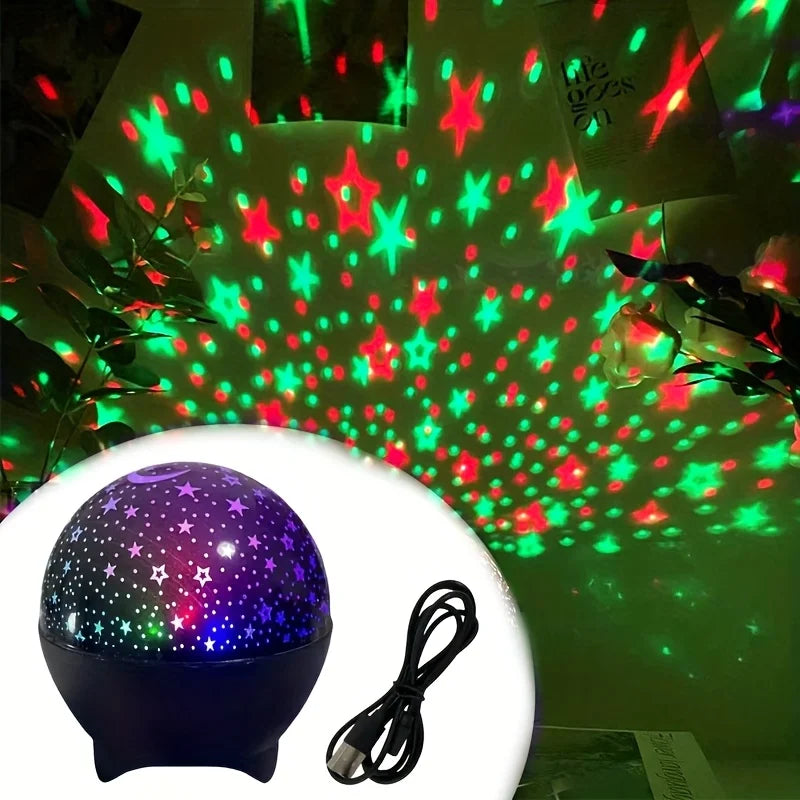Starry Sky Moon Lamp Night Light
